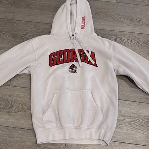Champion‎ Georgia Hoodie Mens Medium White Bulldogs Collegiate Athletic